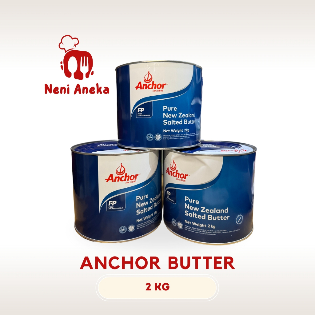 

Anchor Salted Butter - 2kg / Mentega Asin New Zealand 2000gr