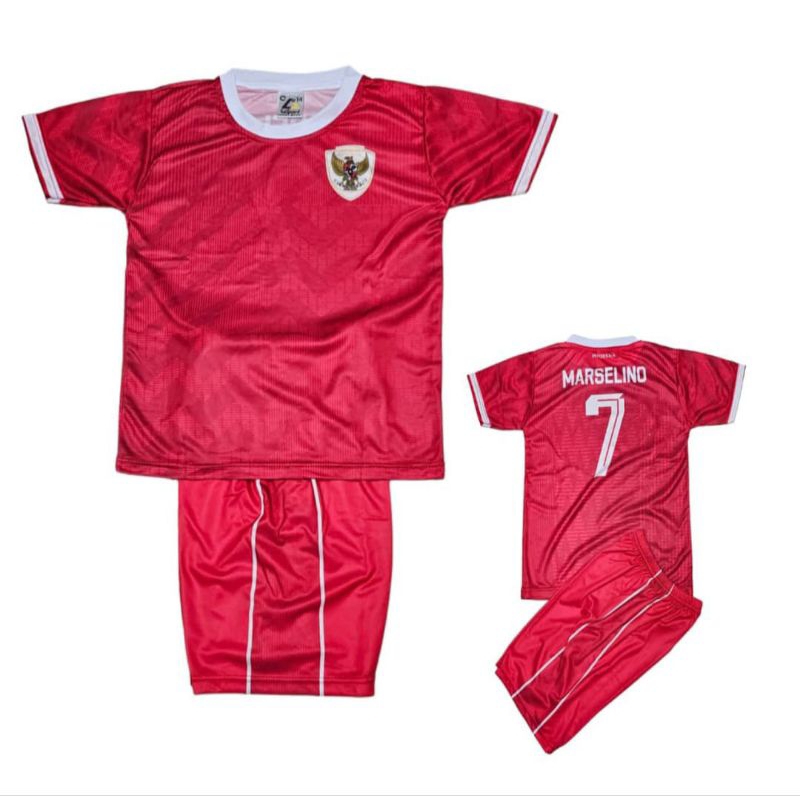 Baju Bola Timnas Anak/Jersey Timnas anak (1stel) Bisa COD/INSTAN 2JAM