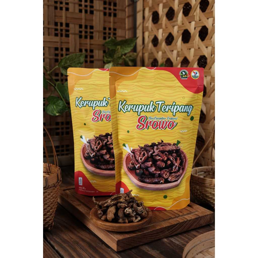 

Kerupuk Teripang Srowo (Sea Cucumber Crakers)