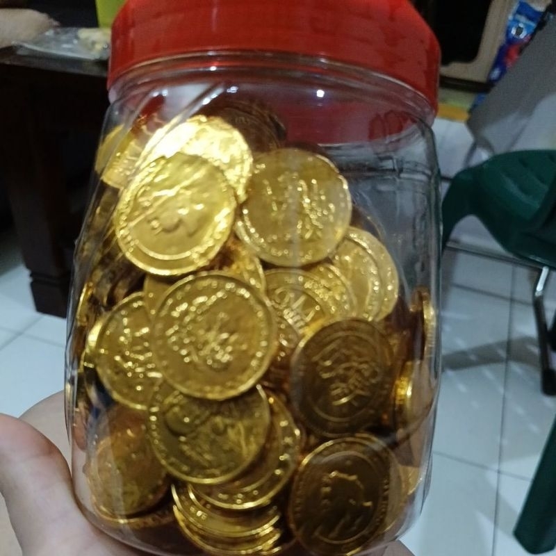 

coklat koin imlek toples 500gr