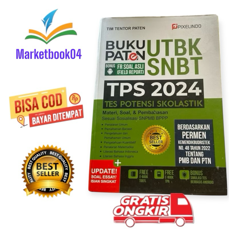 Buku Paten UTBK SNBT TPS 2024