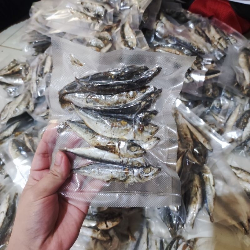 

ikan asin layang rebus