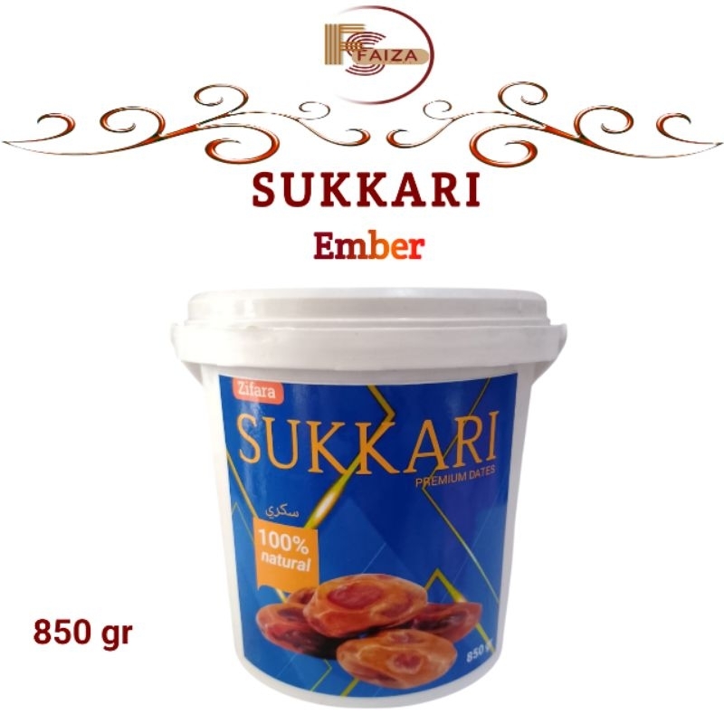 

Kurma Sukari Al Qassim 850 gram Kemasan Ember Premium
