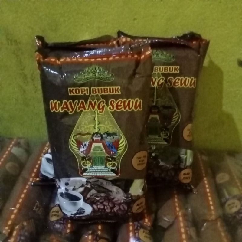 

Kopi Bubuk Wayang Sewu