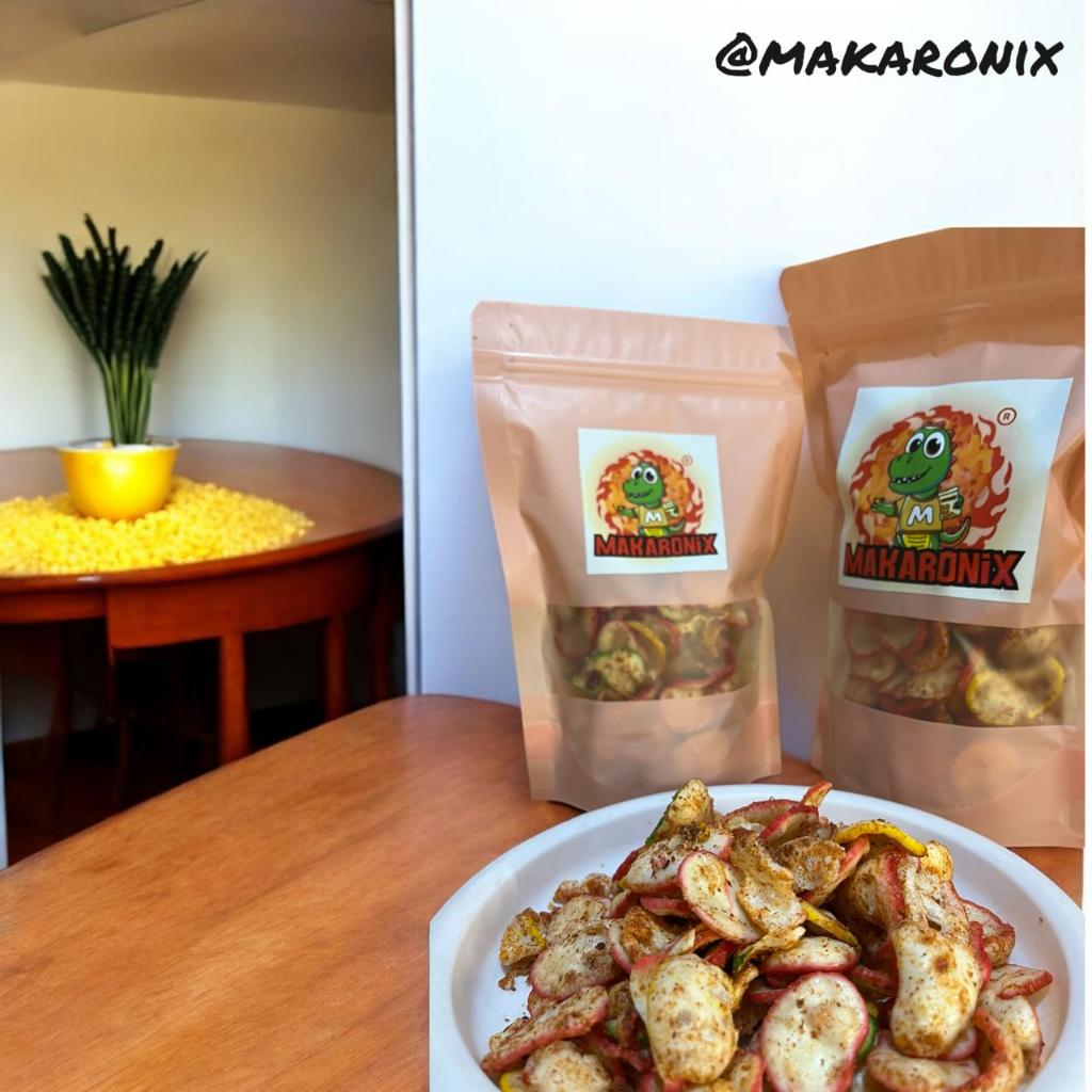

Krupuk Seblak - MAKARONIX jajan viral, camilan pedas , snack tergurih dan pedas nikmat