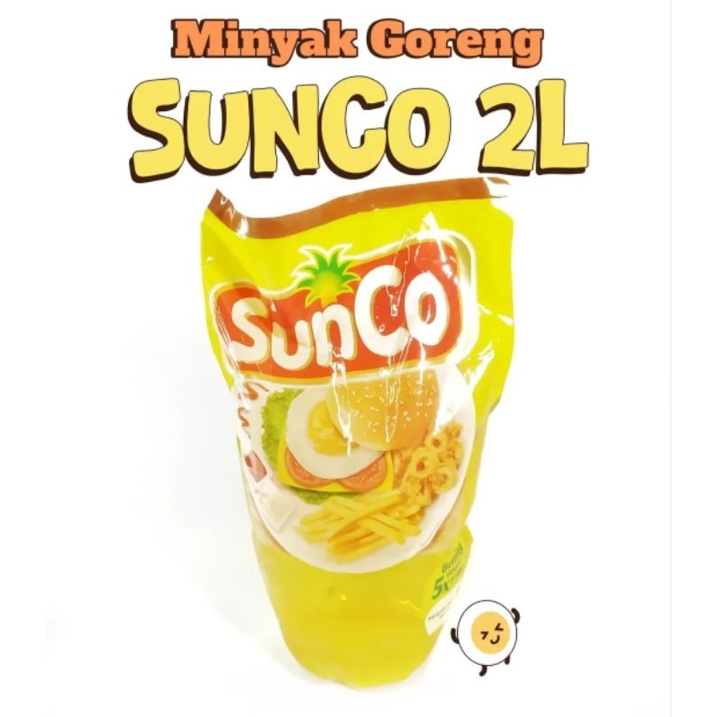 

(Grosir 77) Minyak Goreng Sunco- Minyak Goreng Refill 2L