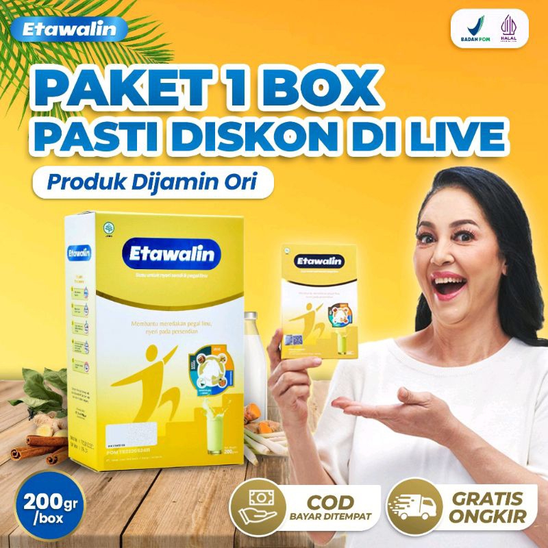 

Etawalin Susu Bubuk Kambing Etawa Original 1 Box