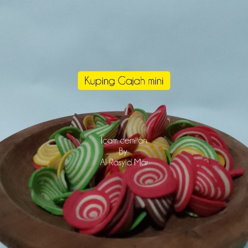 

Cemilan Kuping Gajah Mini makanan ringan kiloan