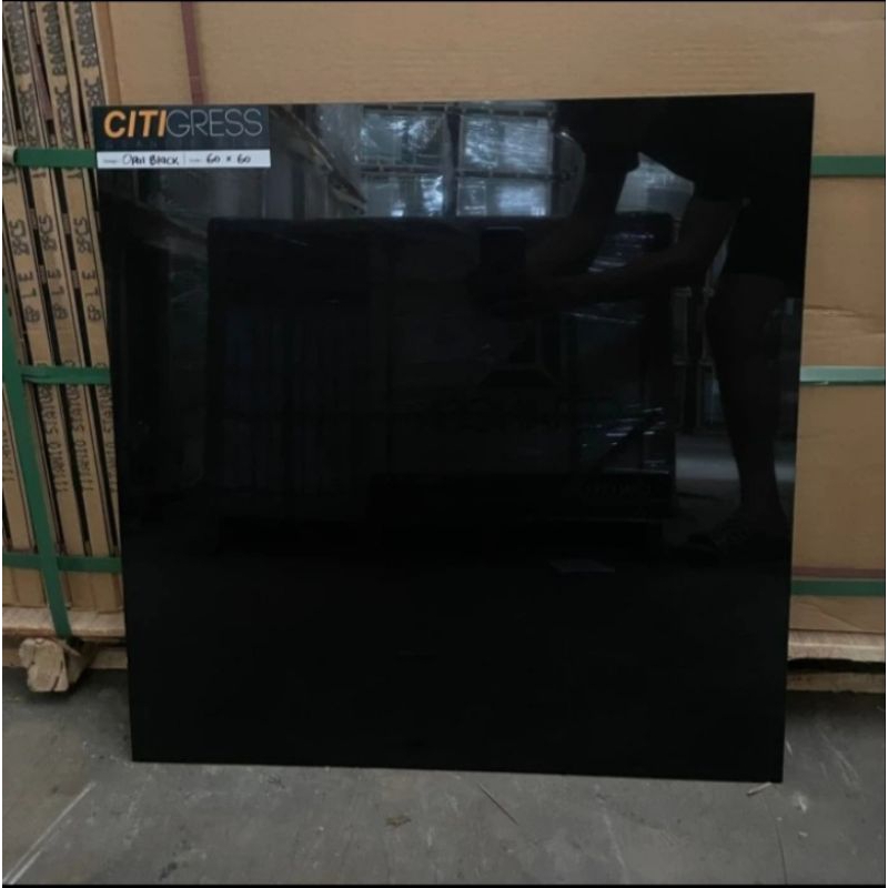 granit hitam polos 60x60