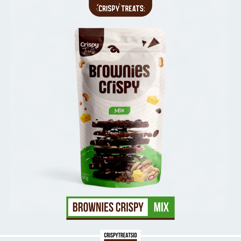 

Brownies Crispy - Mix (60g)