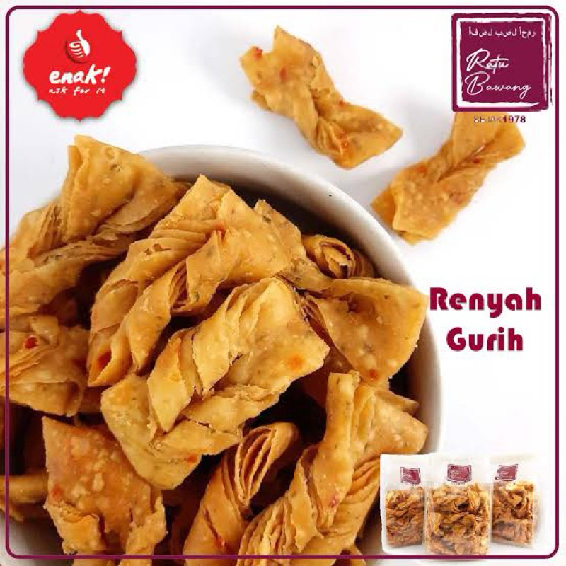 

KERIPIK BAWANG PITA MEDAN RENYAH 125gr / 250gr / 500gr / 1 kg Kue Bawang Medan