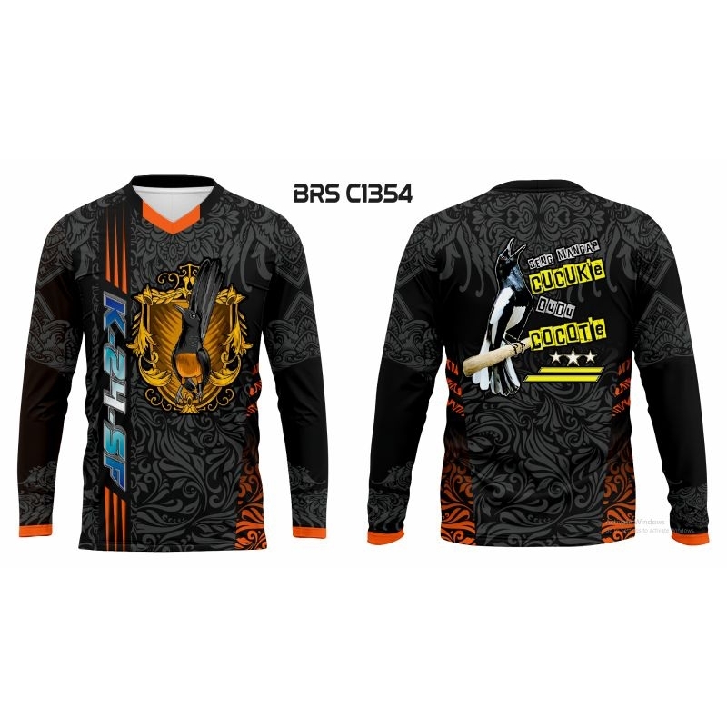 KAOS JERSEY MURAI, KICAU MANIA, LOVEBIRD, TERBARU FREE CUSTOM DESAIN