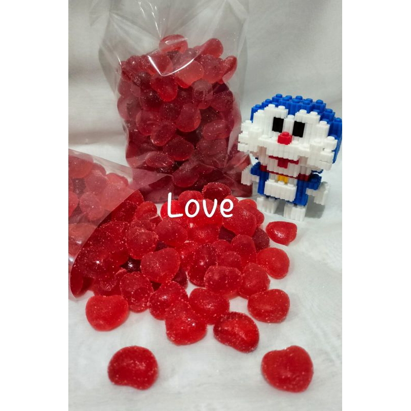 

PERMEN GUMMY LOVE KEMASAN 500 GR