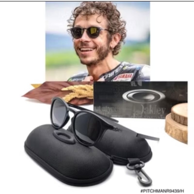 Kacamata pria sport Oakley VR46 lens sunglasses miror 1:1
