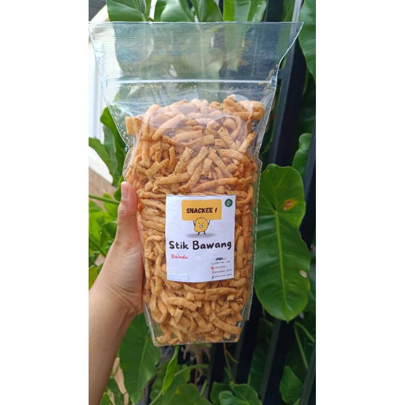 

Snackie! Stik Bawang Balado 450 gr