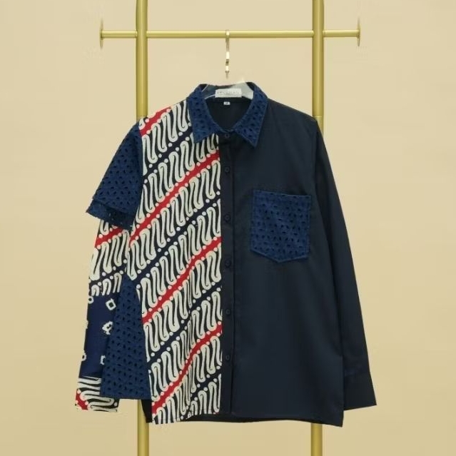 Batik Wanita CAMILA Navy