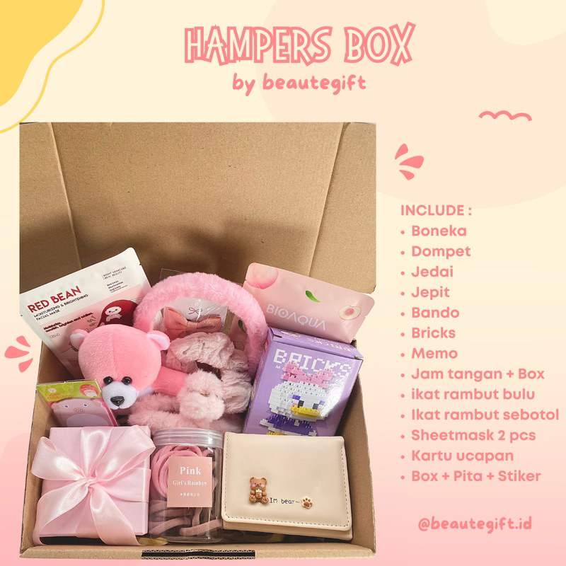 

KADO ULANG TAHUN CEWE KADO ULTAH MURAH HAMPERS BOX GIFT MURAH