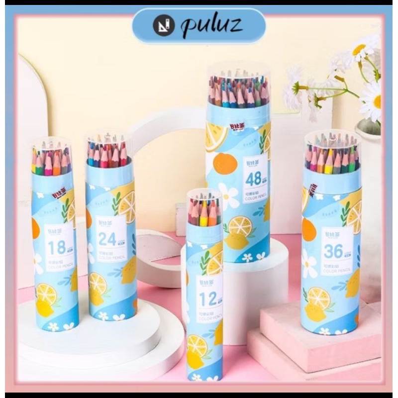 

Pensil warna isi 48 set / color pencil 48pcs / pensil warna deli isi 12 (2 variasi)