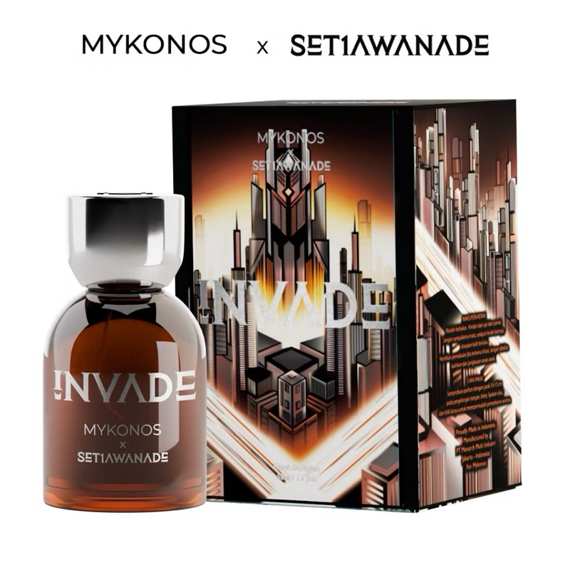 Mykonos x Setiawan Ade Invade 50 Ml Extrait De Parfum BNIB Resmi Original Segel