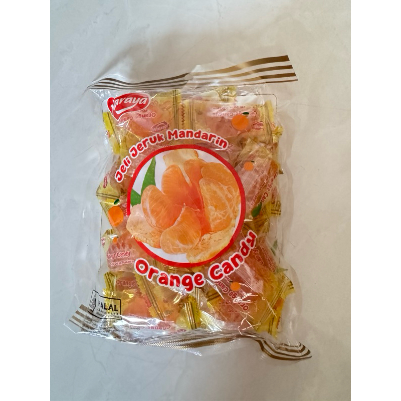 

Manisan Permen Imlek - Jelly Jeruk Naraya 500 gr