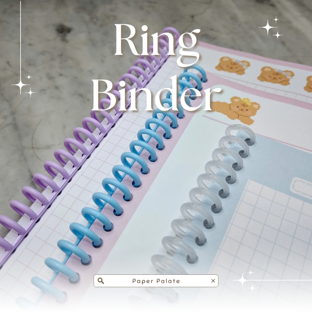 

Ring Binder DIY Spiral Binder/loose leaf Binding Strip 30 Lubang Untuk Loose-Leaf A4 B5 A5 A6 A7