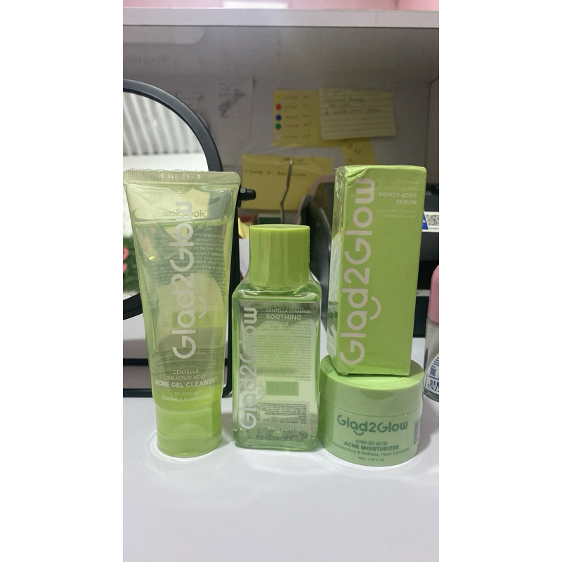 GlAD2GLOW PAKET ACNE & GLAD2GLOW PAKET BRIGHTENING