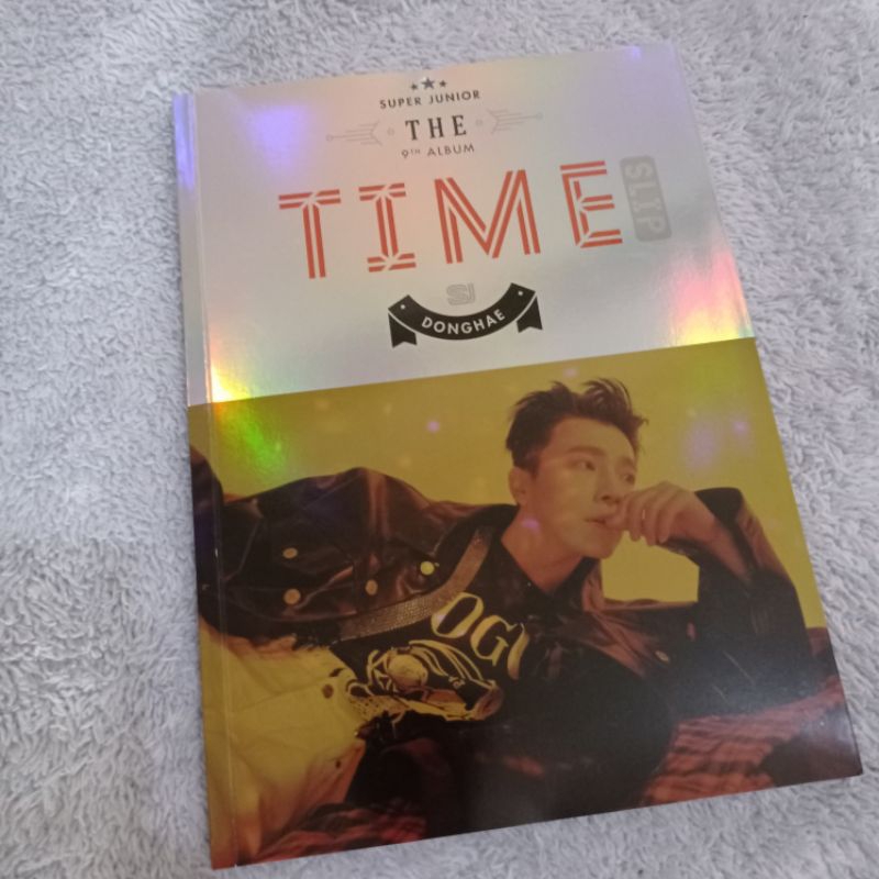 ALBUM SUPER JUNIOR TIME SLIP DONGHAE VERSION(UNSEALED)