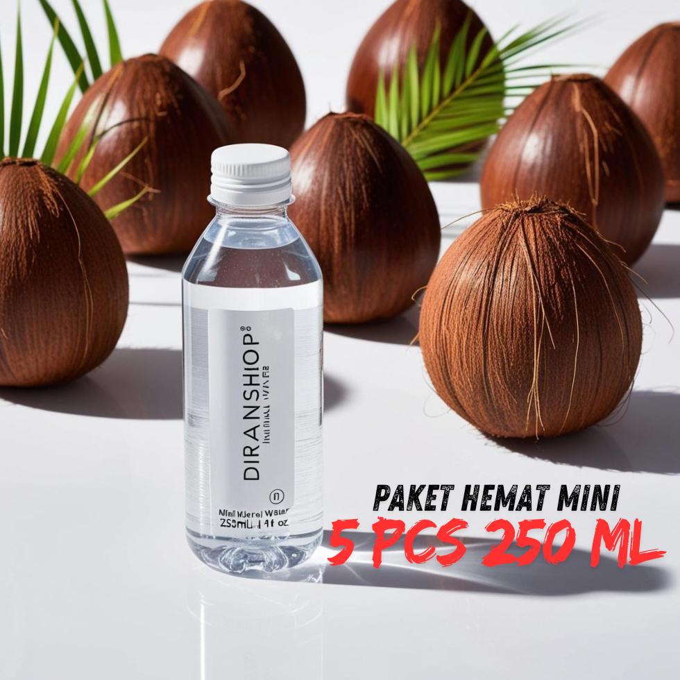 

DIRANSHOP PURE WATER COCO Paket Hemat Mini 250 ML