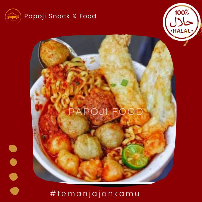 

PAKET 5 PCS Baso Aci Original Topping Lengkap