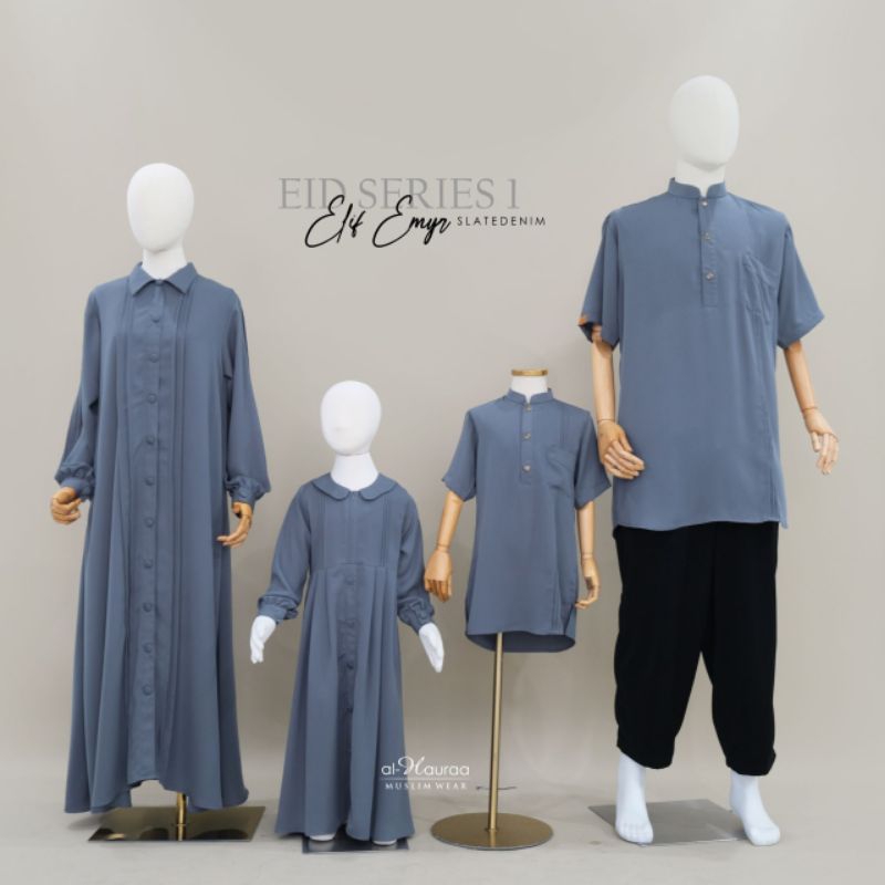 [READY] Al Hauraa | Eid Series 1 Elif Emyr Couple Sarimbit Famset Family Set Lebara Eid Series | Gam