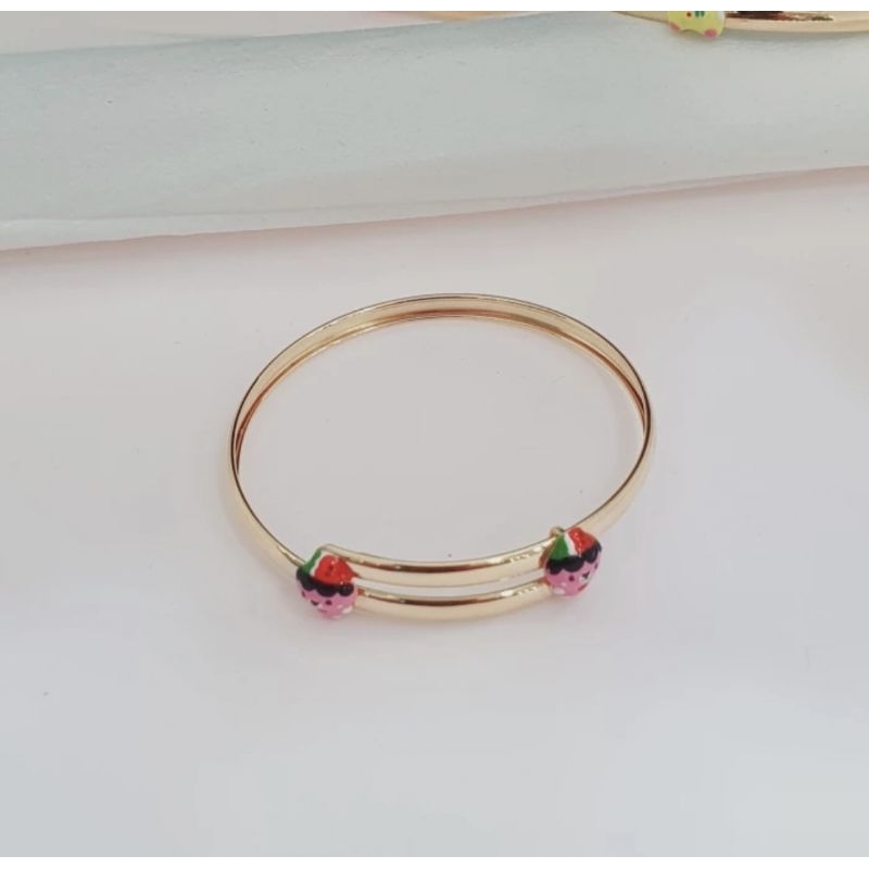 Gelang Anak karakter Emas Asli Kadar 375