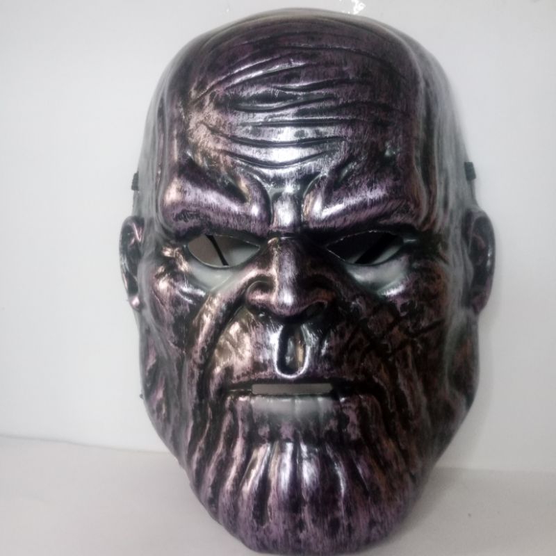 Topeng Thanos tanos maks Halloween Avengers Marvel