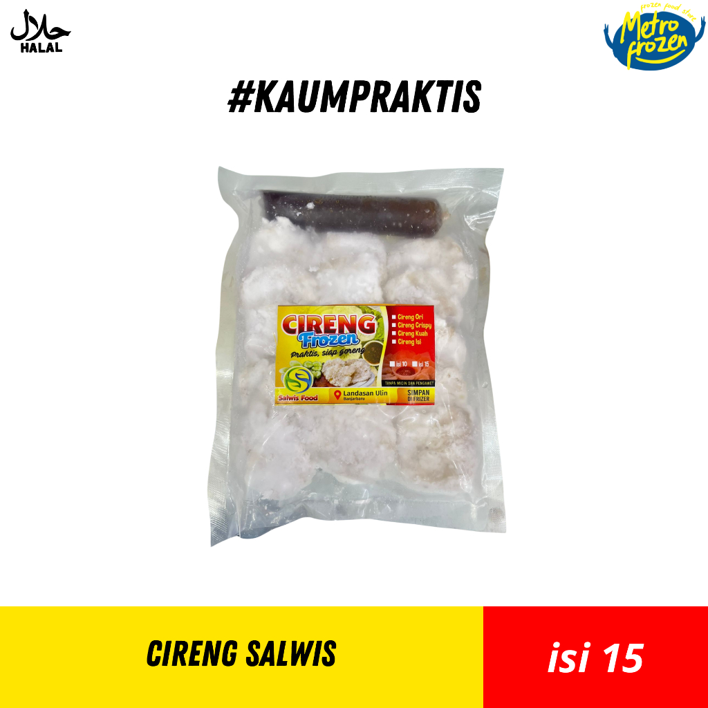 

Cireng Salwis isi15 //cireng goreng //cireng salwis instan Banjarmasin