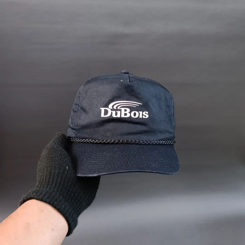 Topi Vintage Rope Hat DUBOIS by Cobra Cap Hitam