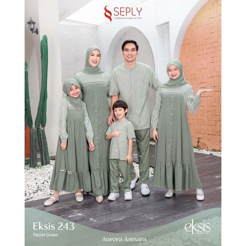 Sarimbit Seply Eksis 243 Pastel Green