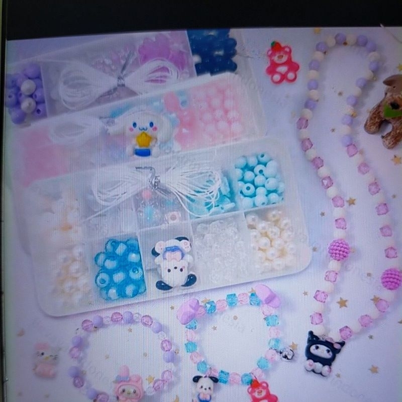 (BISA COD ) MANIK MANIK  mainan anak/ manik manik gelang cantik