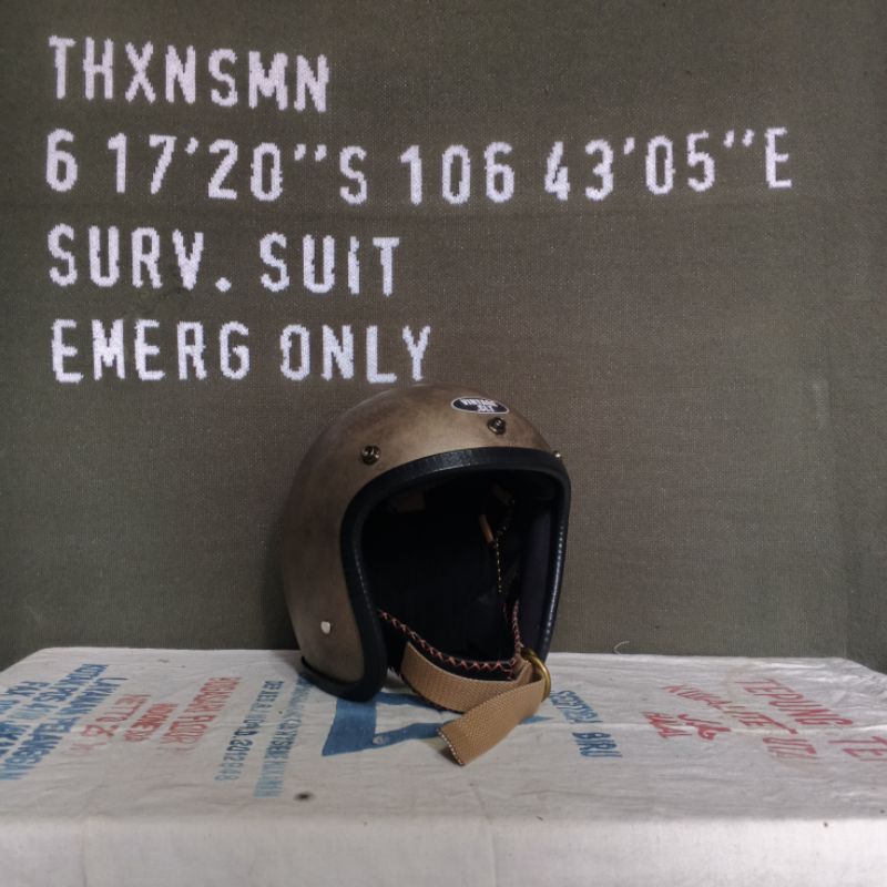Helm Slimhead 500TX Dark Gold
