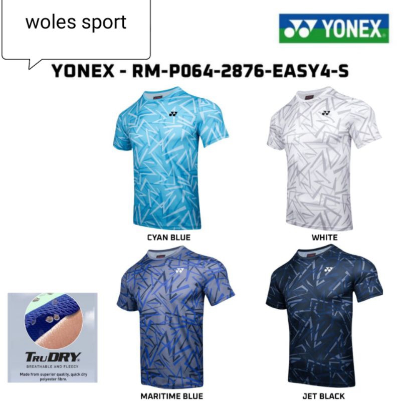 jersey badminton yonex original