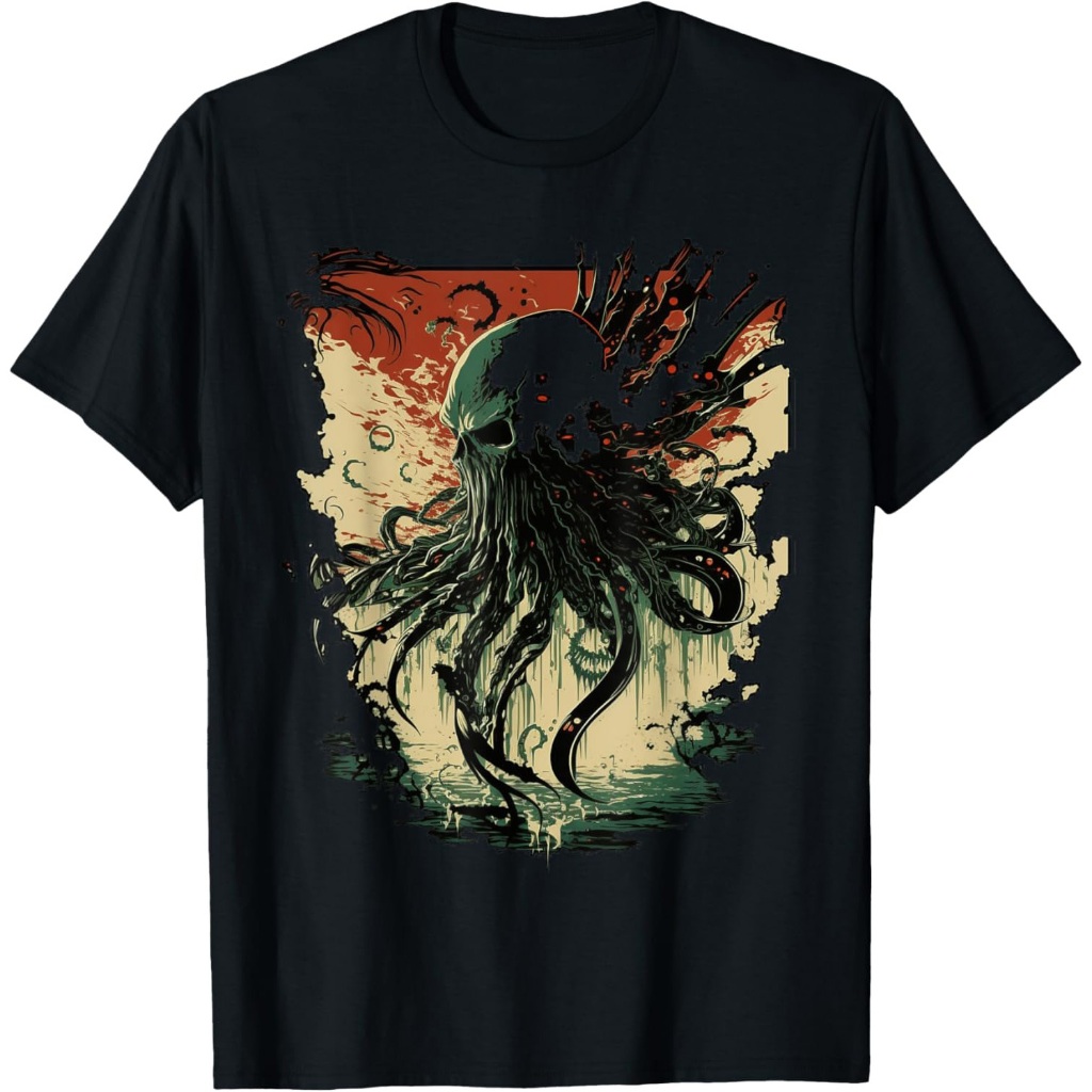 Cthulhu Lovecraft _ Mitos Cthulhu Horor _ Entitas Cthulhu T-Shirt
