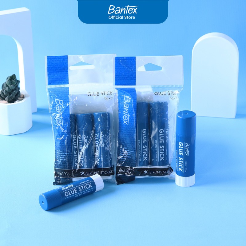 

Bantex Glue Stick / Lem Stik Daya Rekat Kuat dan Tidak Beracun Isi Satu Set