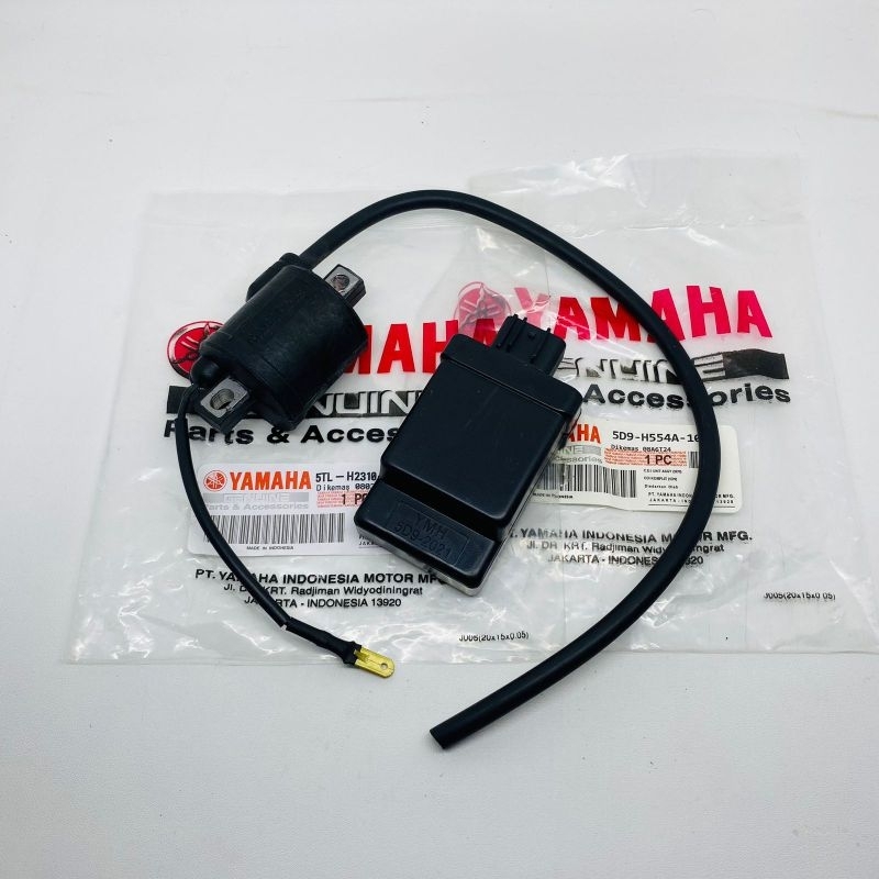 Coil Koil pengapian+ CDI Unit  Motor Yamaha Vega ZR Jupiter Z Robot Mio New Smile Sporty Vega ZR Old