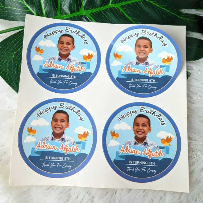 

Sticker Bulat Kecil 2-4 Ulang Tahun Anak Threemind Stiker Ultah Free Design Template Birthday Chromo