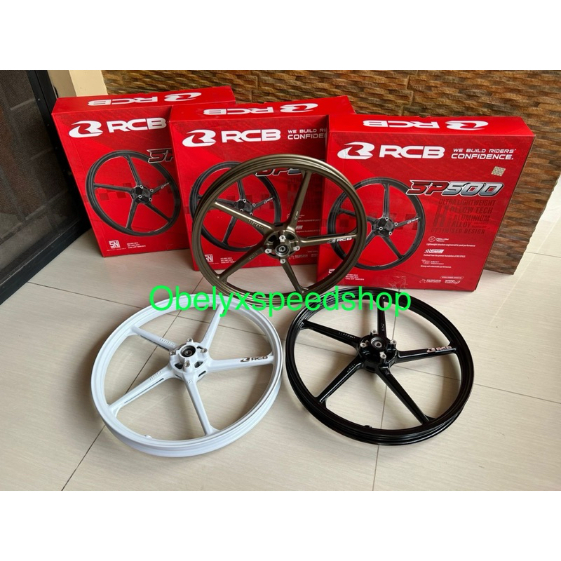VELG RACING RCB DEPAN SAJA JUPITER Z - JUPITER MX - MIO UKURAN 120 RING 17