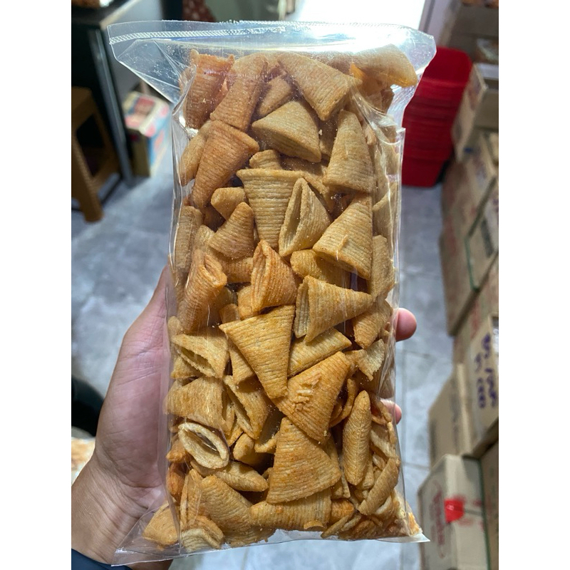 

200gr Kripik pang-pang segitiga camilan snack