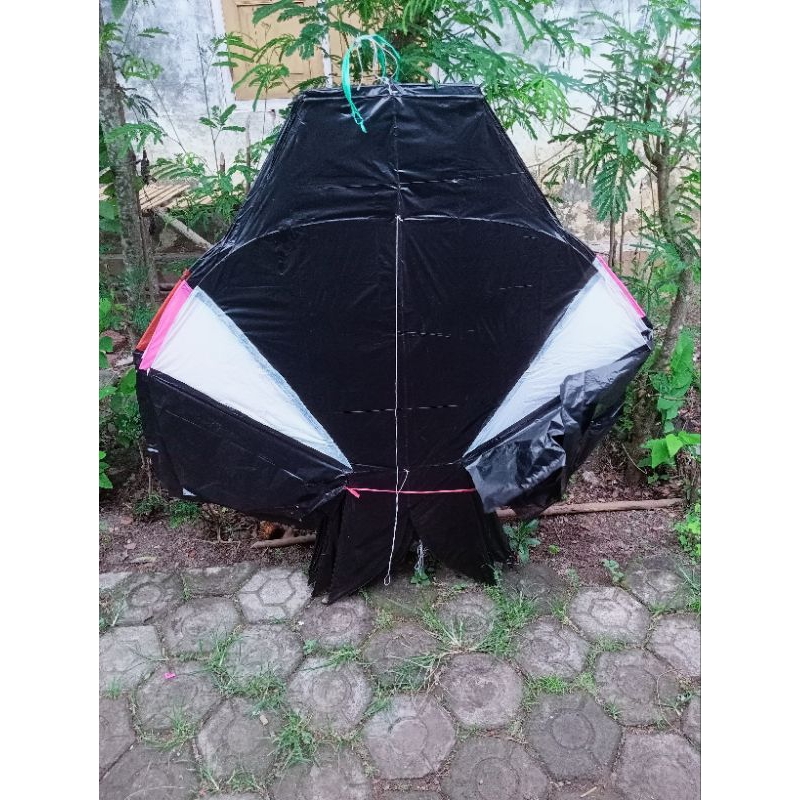 layangan cotek belolong 1,20 meter