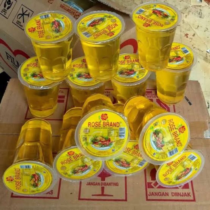 Minyak gelasan Rose brand