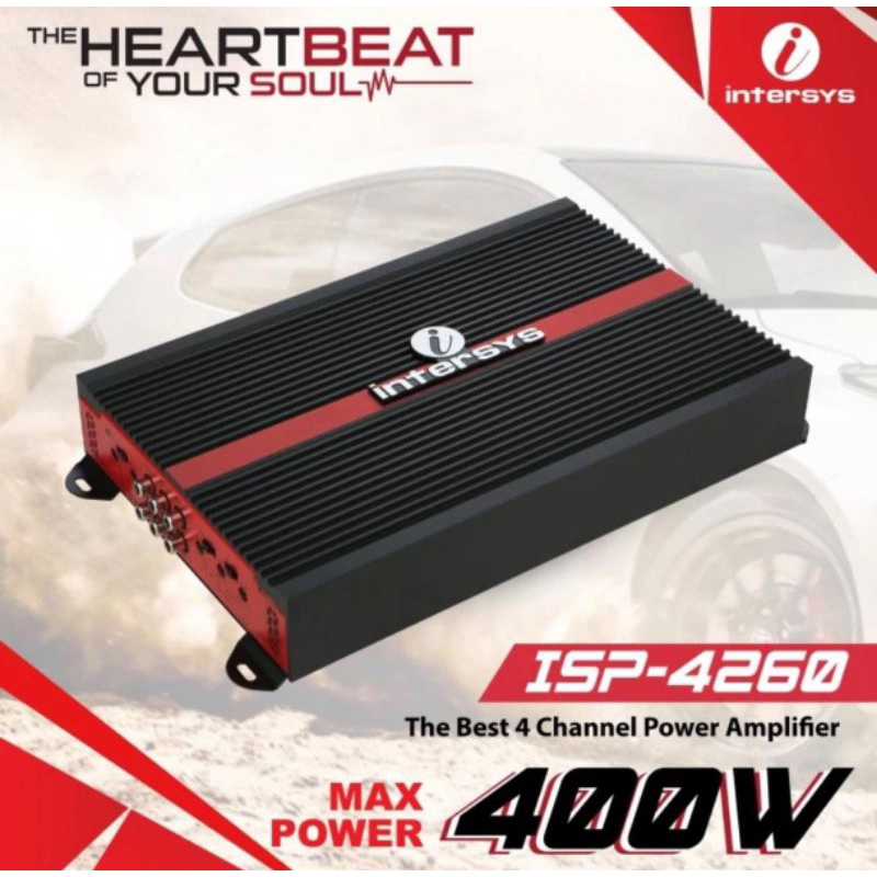 Power Intersys 4 Chanel ISP-4260 New - Power 4 Channel Intersys