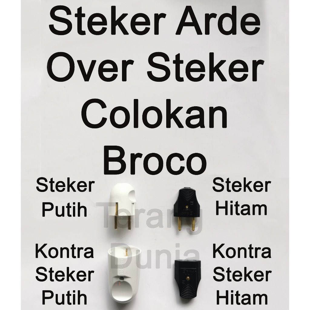 Steker Broco Colokan Broco Kontra Steker Broco