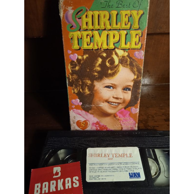 Kaset VHS Shirley Temple: The Best Of Temple