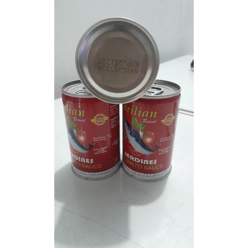 

sardenbrilian paket 3 kaleng 155gr exspayer aman 2028